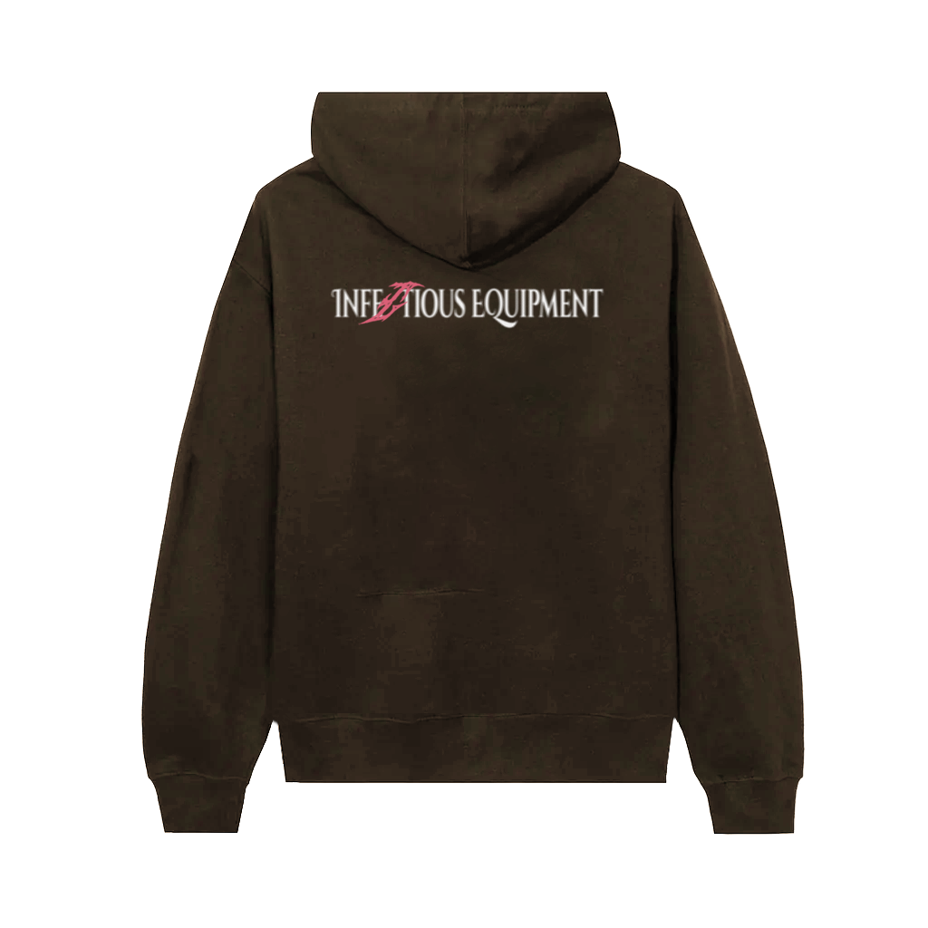 CIPHER "EXTINCTION" BROWN HOODIE