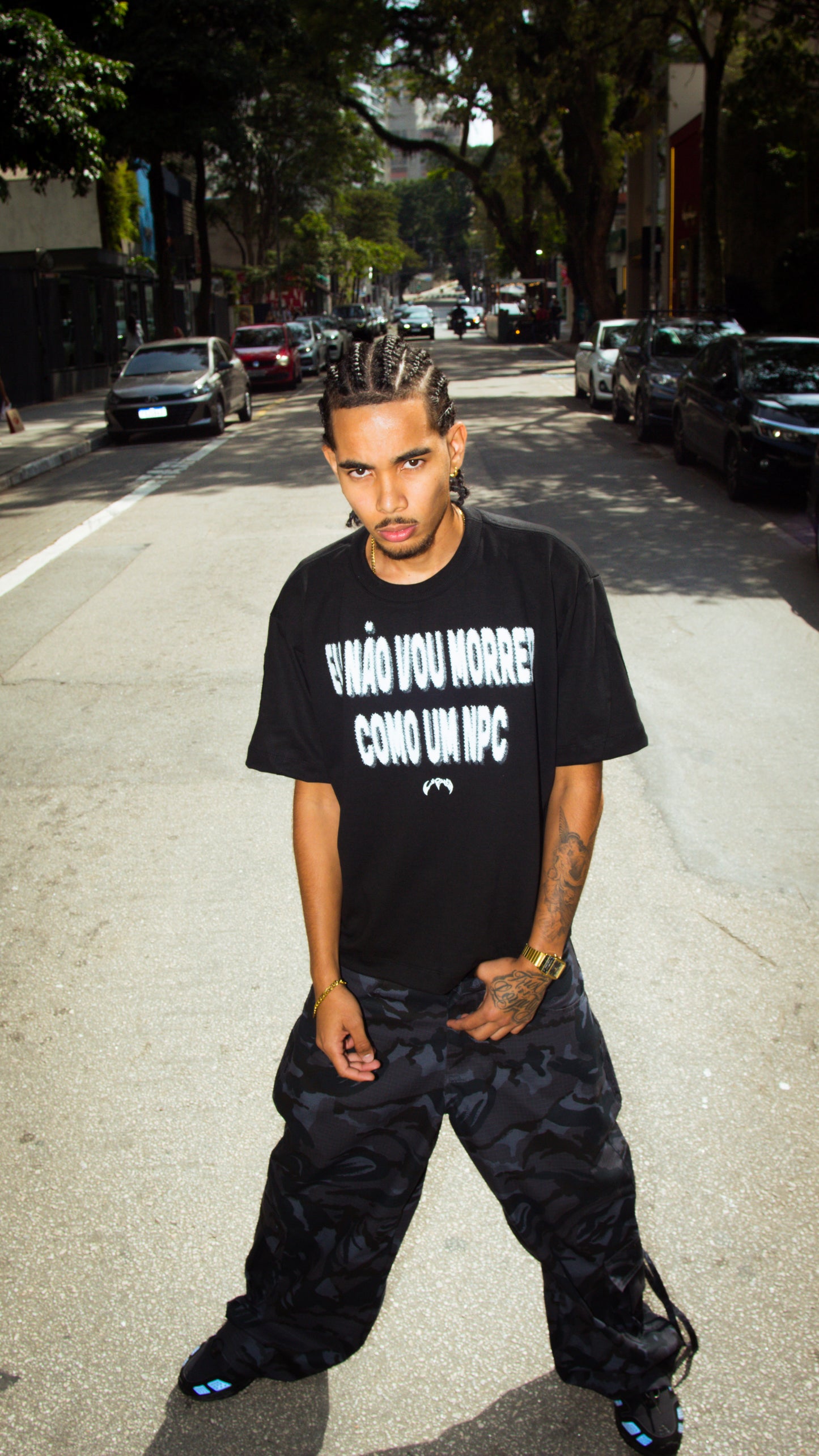 CIPHER "NPC" BLACK TEE