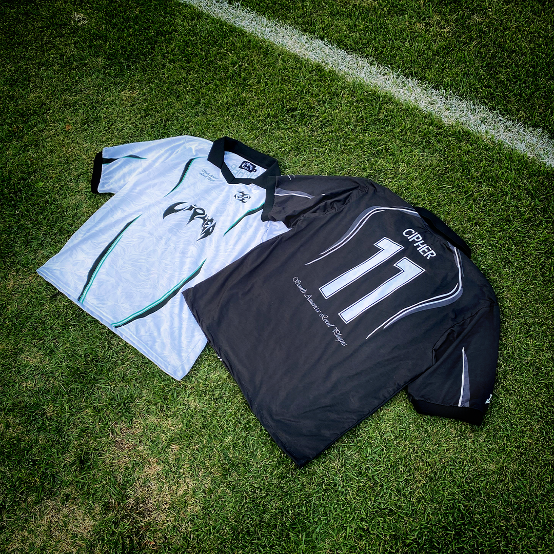 CIPHER BLACK SOCCER TEE