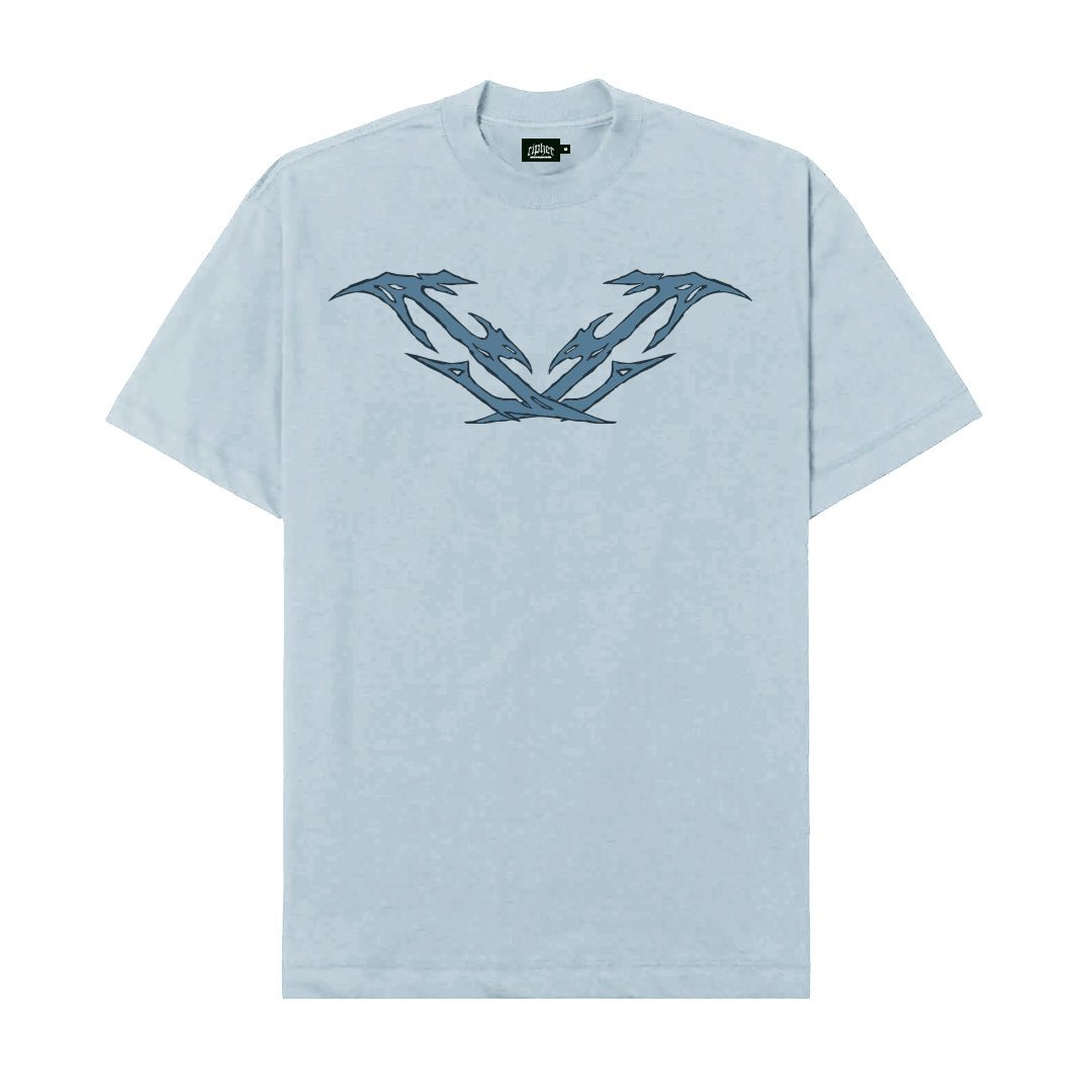 CIPHER "EXTINCTION" METAL BLUE TEE