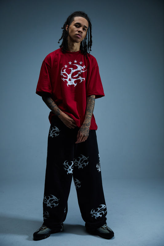 CIPHER "CRANIUM" BLACK PANTS