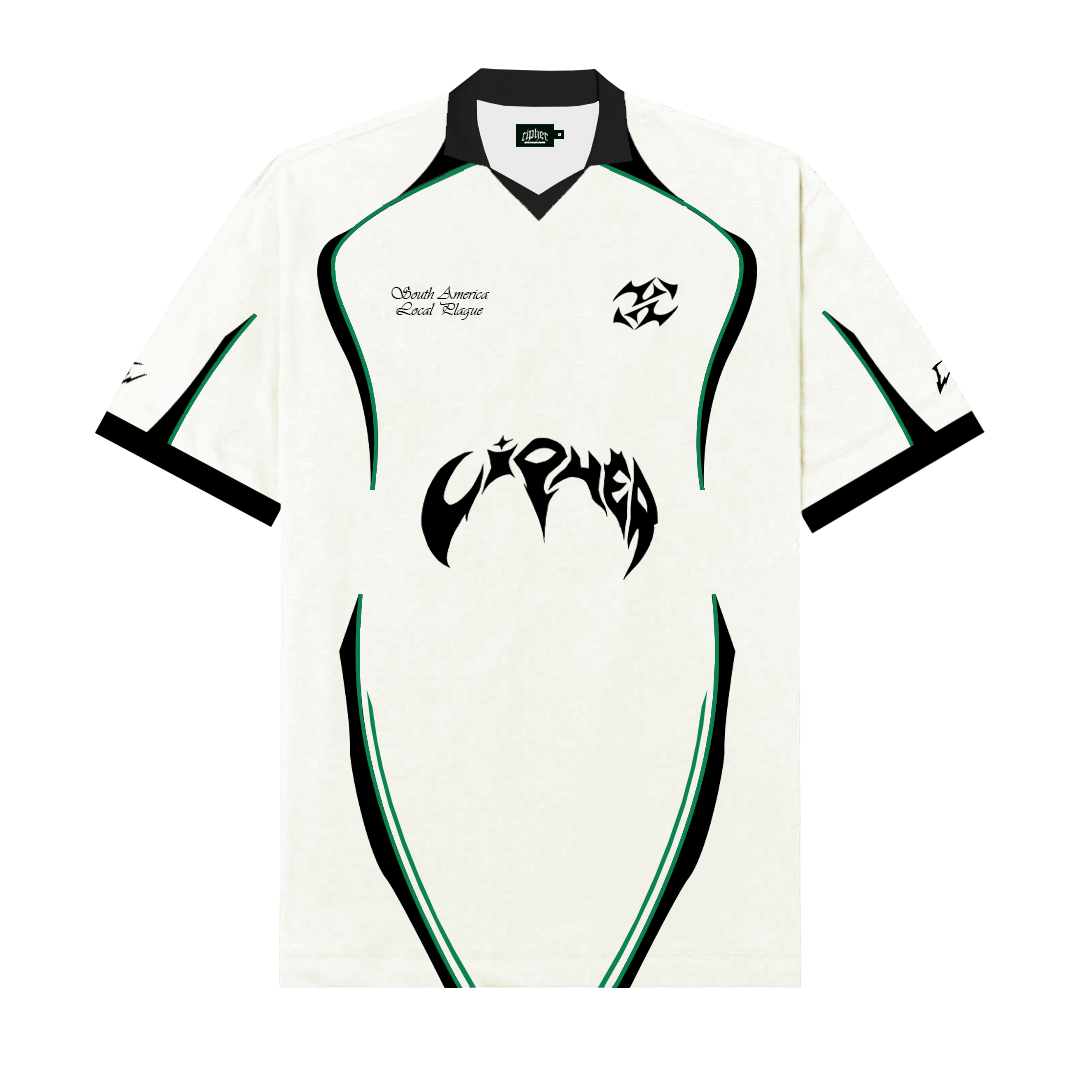 CIPHER WHITE SOCCER TEE