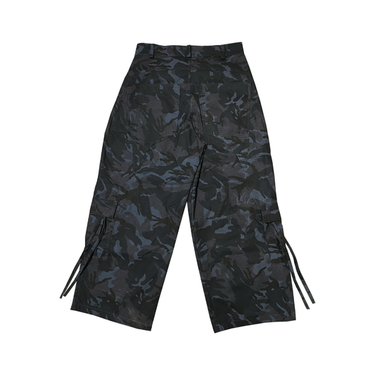 CIPHER "CAMO" SMOKE GREY BAGGY PANTS