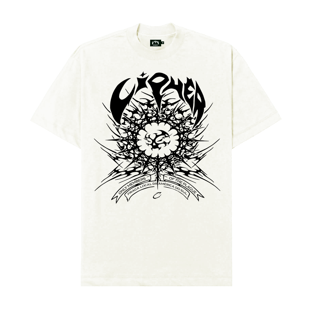 CIPHER PASSPORT OFF-WHITE TEE
