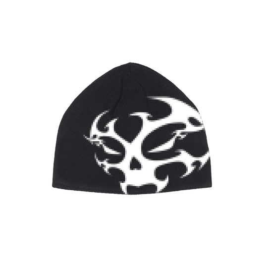 CIPHER CRANIUM BLACK BEANIE