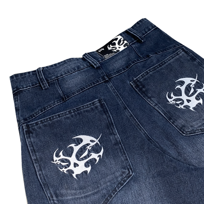 CIPHER BLUE PANTS JEANS