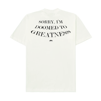 CIPHER "DOOMED" OFF-WHITE TEE