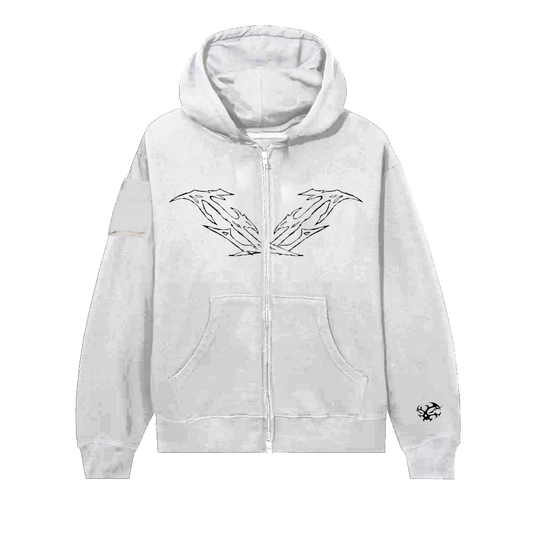 CIPHER "EXTINCTION" GREY HOODIE