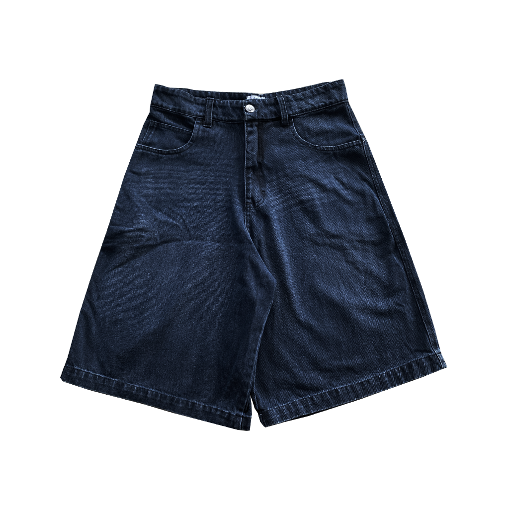 CIPHER BLUE BERMUDA JEANS