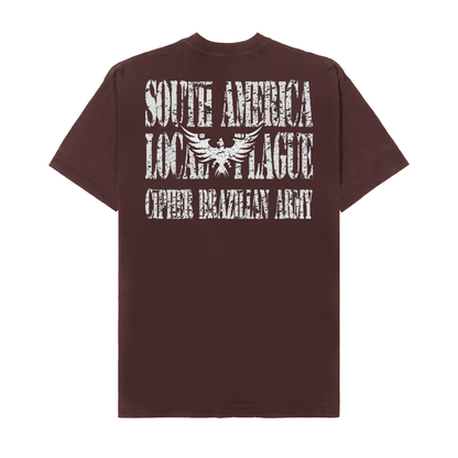 CIPHER "CRANIUM" BROWN TEE
