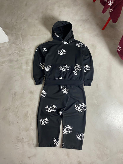 CIPHER "CRANIUM" BLACK PANTS