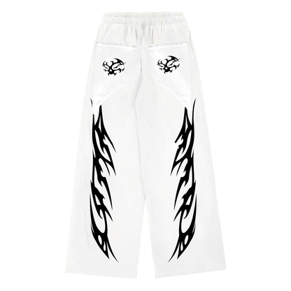 CIPHER "SHADOW" OFF-WHITE PANTS