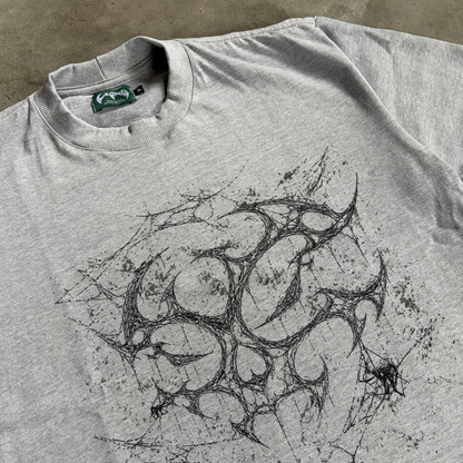 CIPHER "SPIDERWEB" GREY TEE