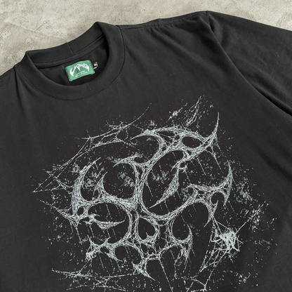 CIPHER "SPIDERWEB" BLACK TEE