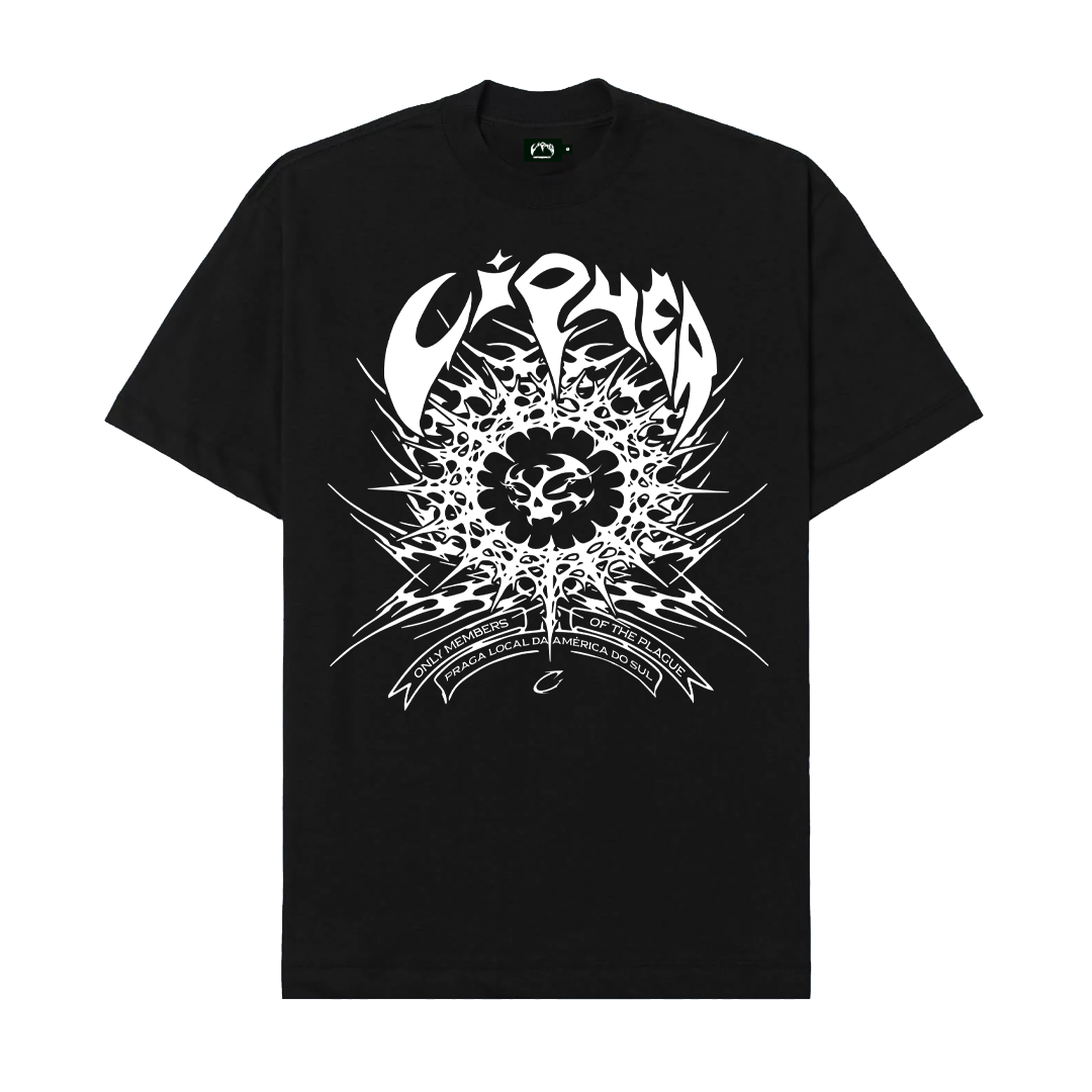 CIPHER PASSPORT BLACK TEE