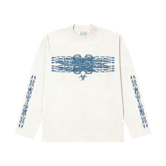 CIPHER WAFFLE BEIGE LONG-SLEEVE