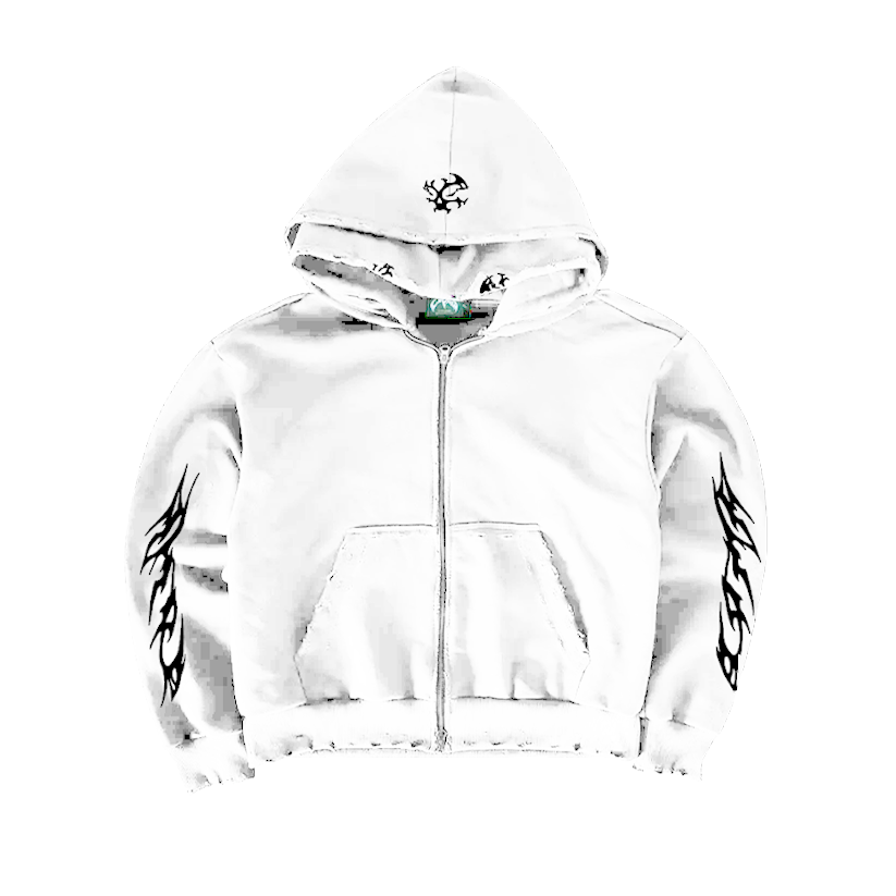 CIPHER "SHADOW" OFF-WHITE HOODIE