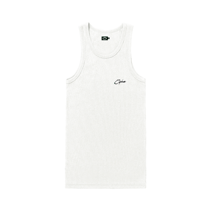 CIPHER OFF-WHITE TANK TOP