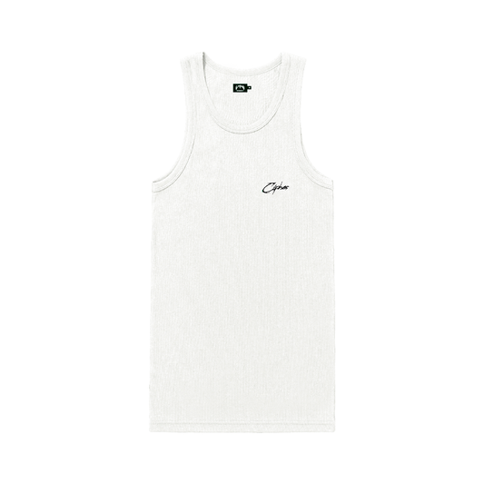 CIPHER OFF-WHITE TANK TOP