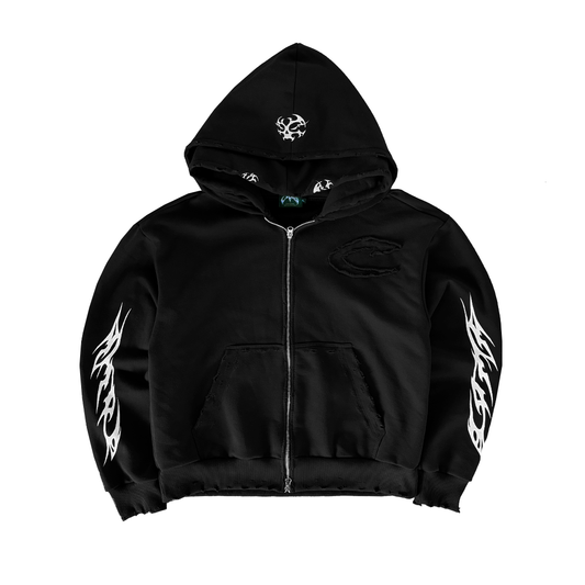 CIPHER "SHADOW" BLACK HOODIE