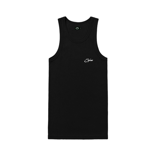 CIPHER BLACK TANK TOP