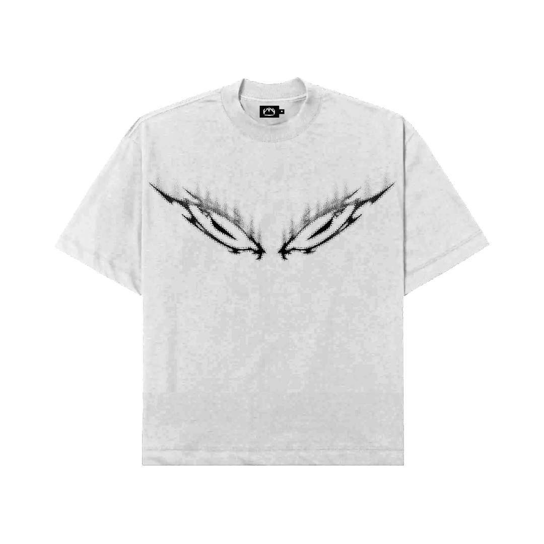 CIPHER "EYES" GREY TEE