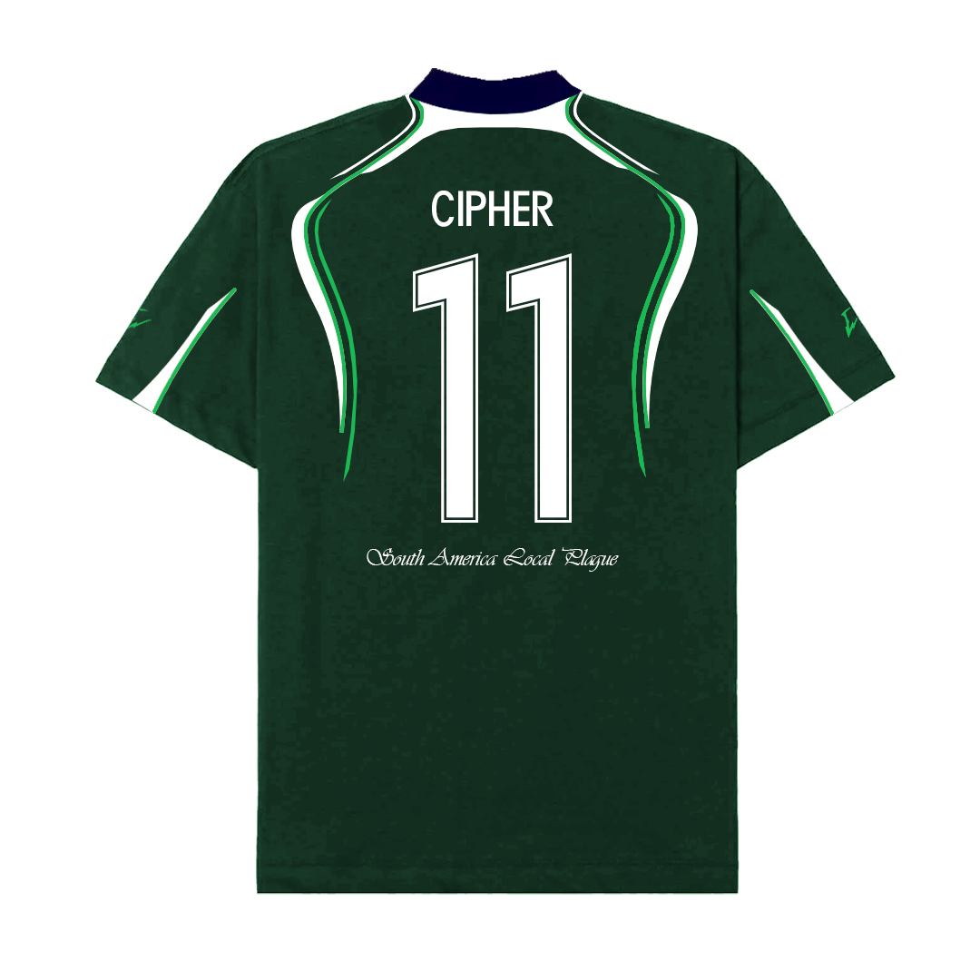 CIPHER GREEN SOCCER TEE
